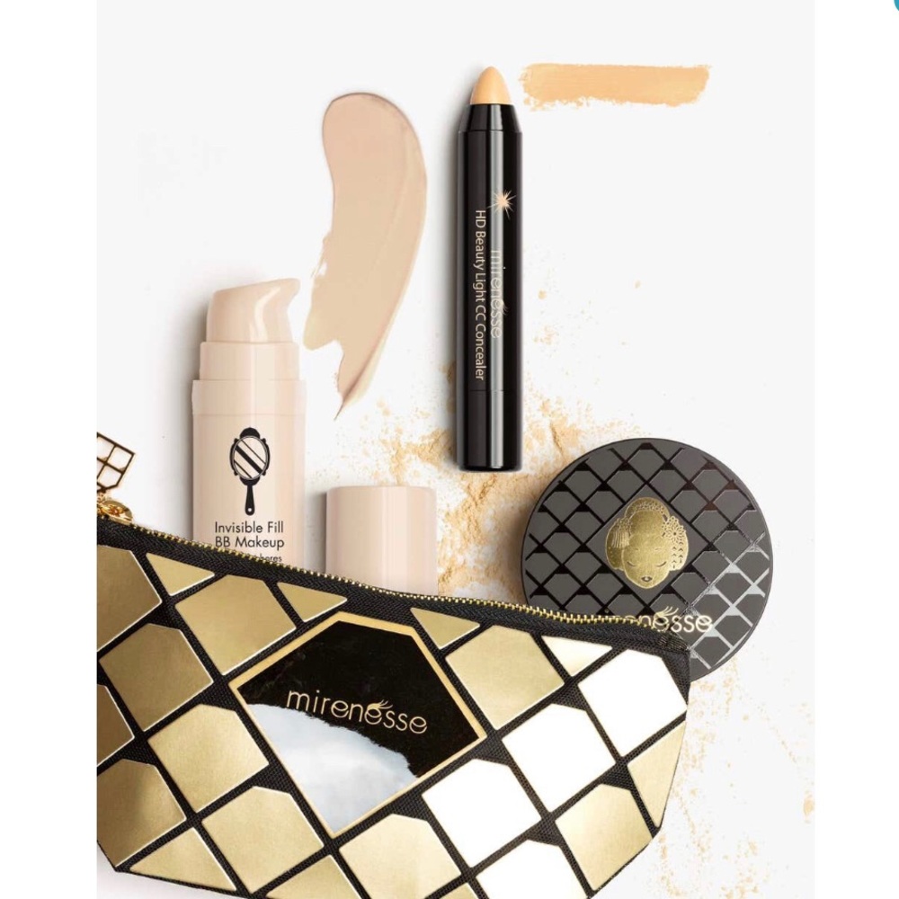 Invisible Pore & Lines Cover Up BB CC 4-Piece Set